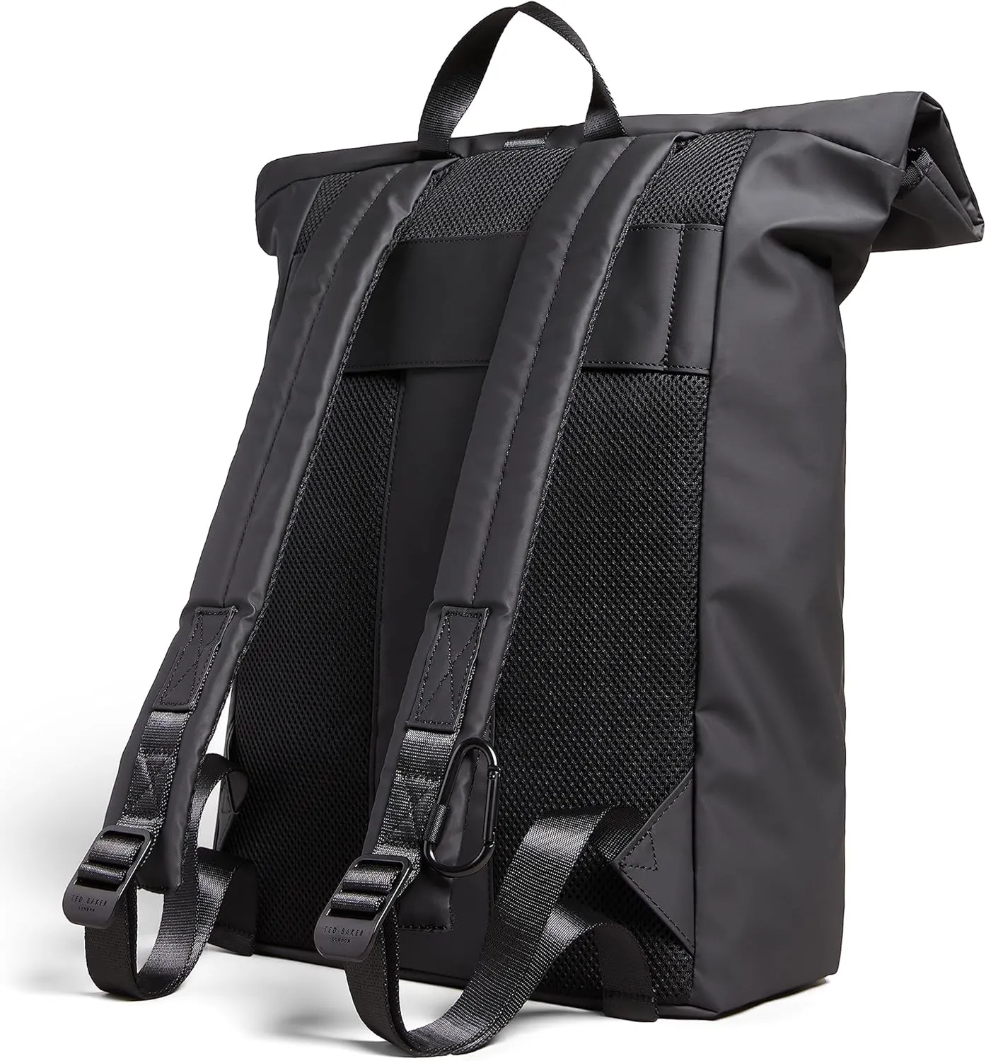 Ted Baker London Clime Rubberized Rolltop Backpack, Navy