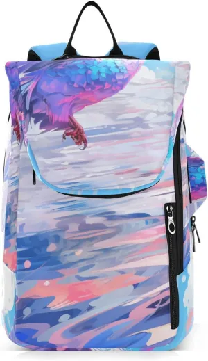 Tennis Bag Tennis Backpack for Women Men, Tennis Bag Holds 2 Rackets, Pickleball Paddles Balls, Badminton Squash, Bird (24)