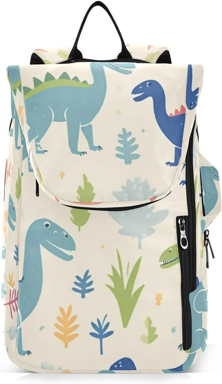 Tennis Bag Tennis Backpack for Women Men, Tennis Bag Holds 2 Rackets, Pickleball Paddles Balls, Badminton Squash, Cute Dinosaur (21)