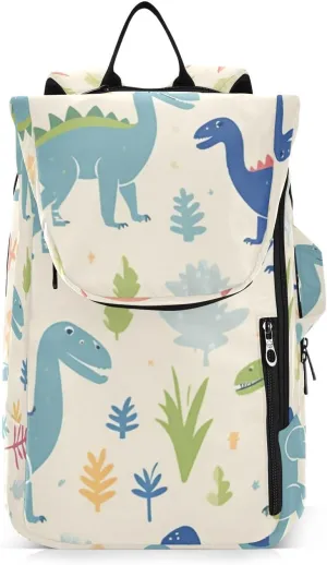 Tennis Bag Tennis Backpack for Women Men, Tennis Bag Holds 2 Rackets, Pickleball Paddles Balls, Badminton Squash, Cute Dinosaur (21)
