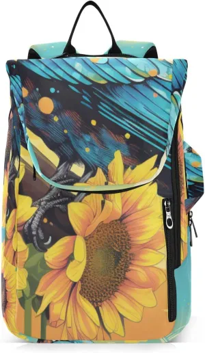 Tennis Bag Tennis Backpack for Women Men, Tennis Bag Holds 2 Rackets, Pickleball Paddles Balls, Badminton Squash, Whale (47)