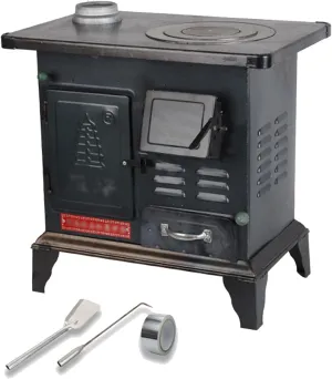 Tent Stove, Rocket Stove, Camp Stove, Portable Wood Burning Stove, for Picnic BBQ Camp Hiking