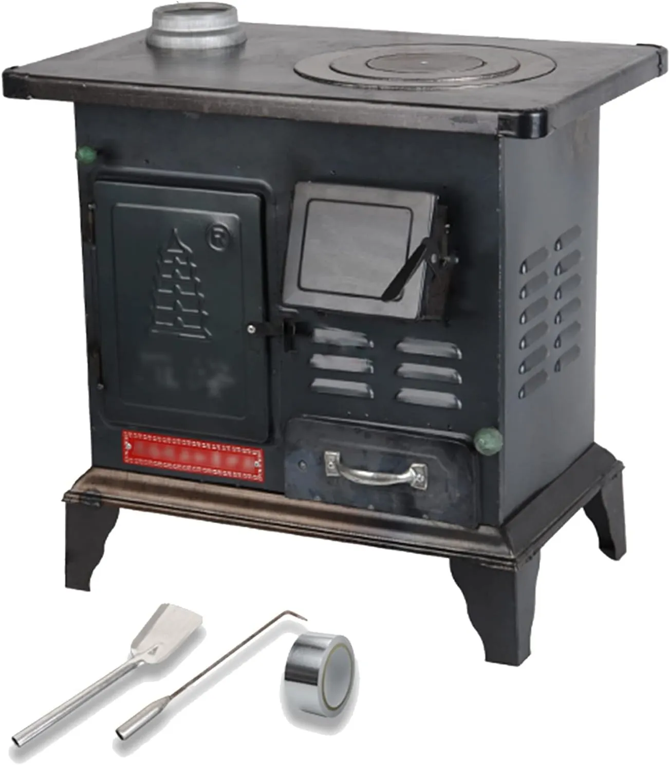 Tent Stove, Rocket Stove, Camp Stove, Portable Wood Burning Stove, for Picnic BBQ Camp Hiking