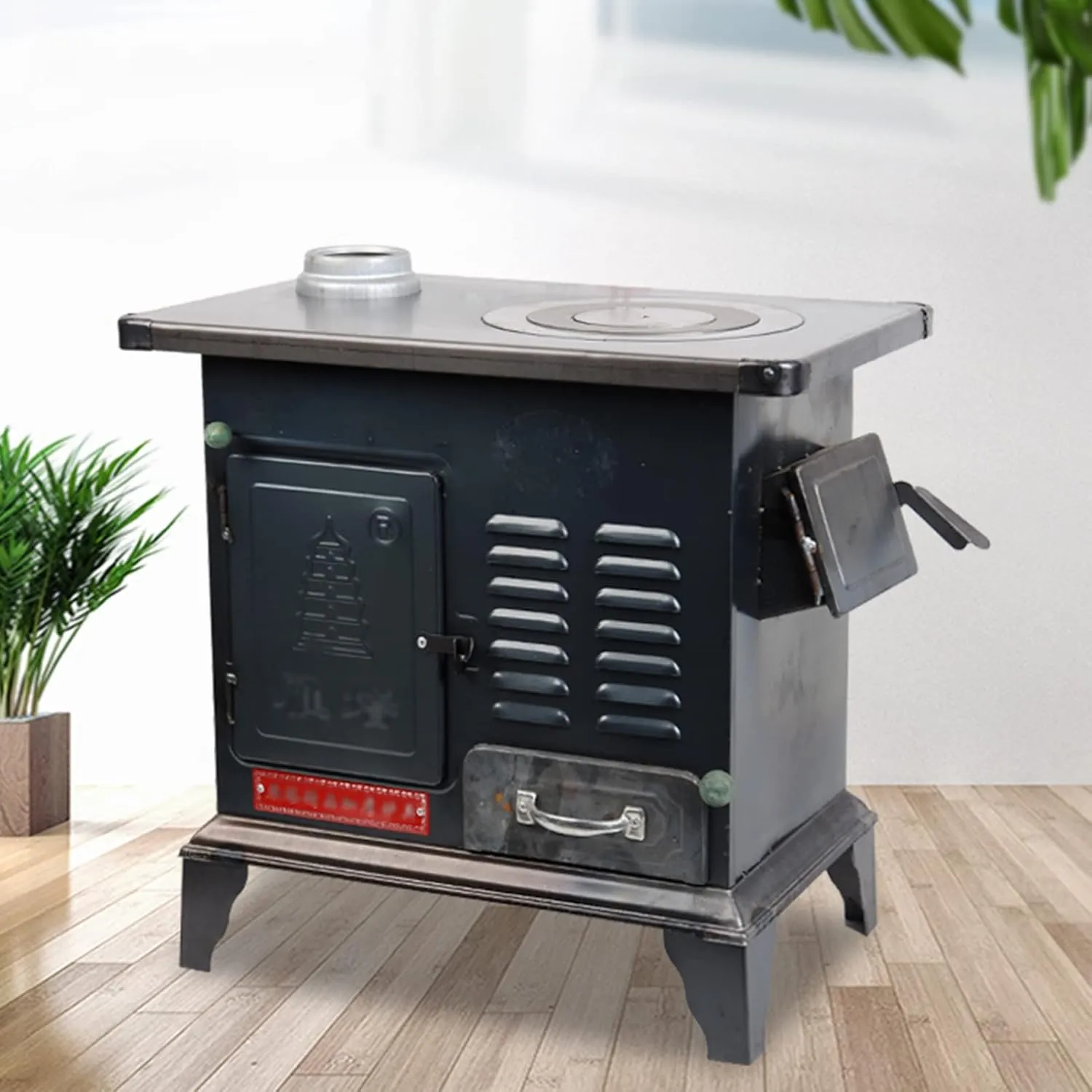 Tent Stove, Rocket Stove, Camp Stove, Portable Wood Burning Stove, for Picnic BBQ Camp Hiking