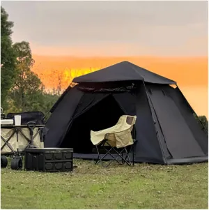 Tents for Camping 4 Person Insect-Proof,5000 mm Waterproof Family Tents Practical and Lightweight Tent Waterproof Ideal for Camping in The Garden 4 People