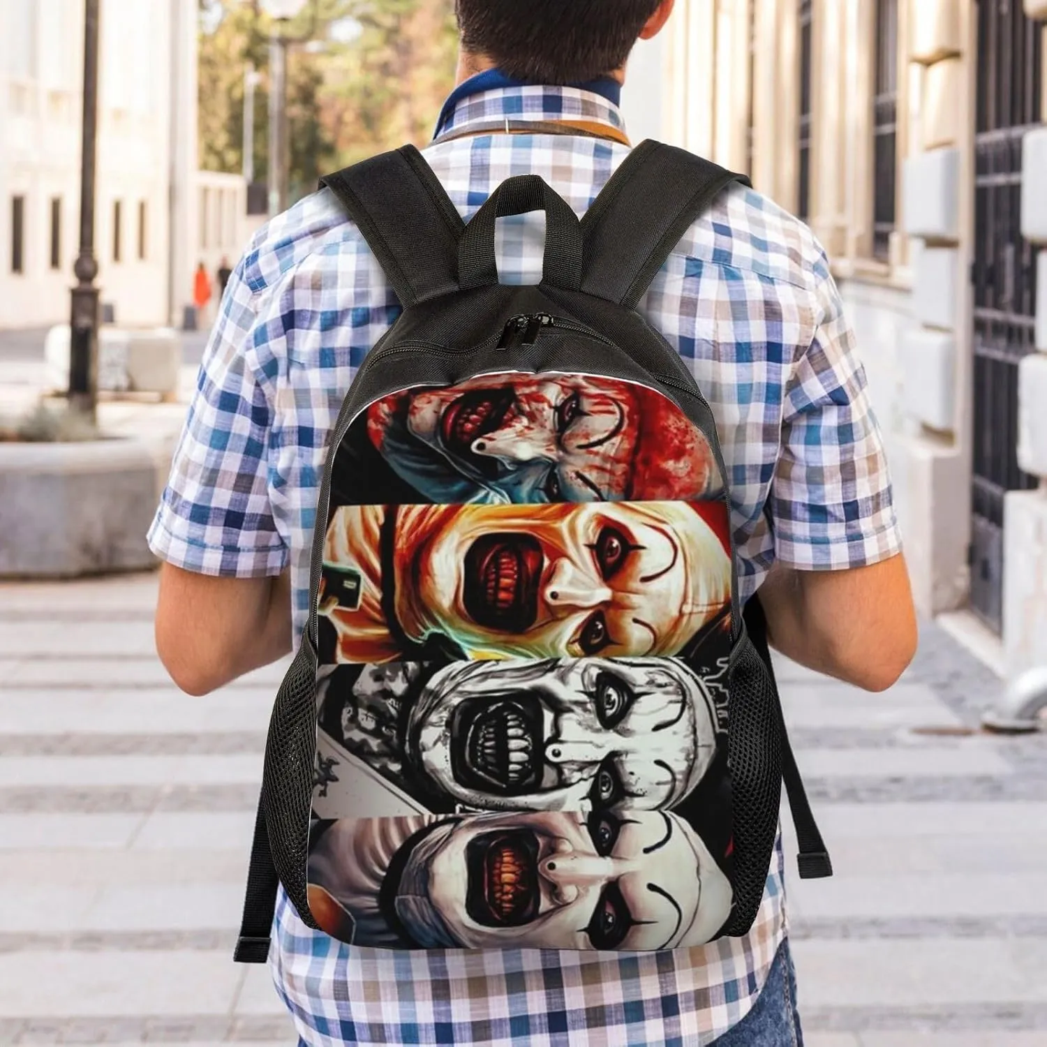 Terrifier Backpack, Leisure Travel Sports Backpack, Lightweight And Large Capacity