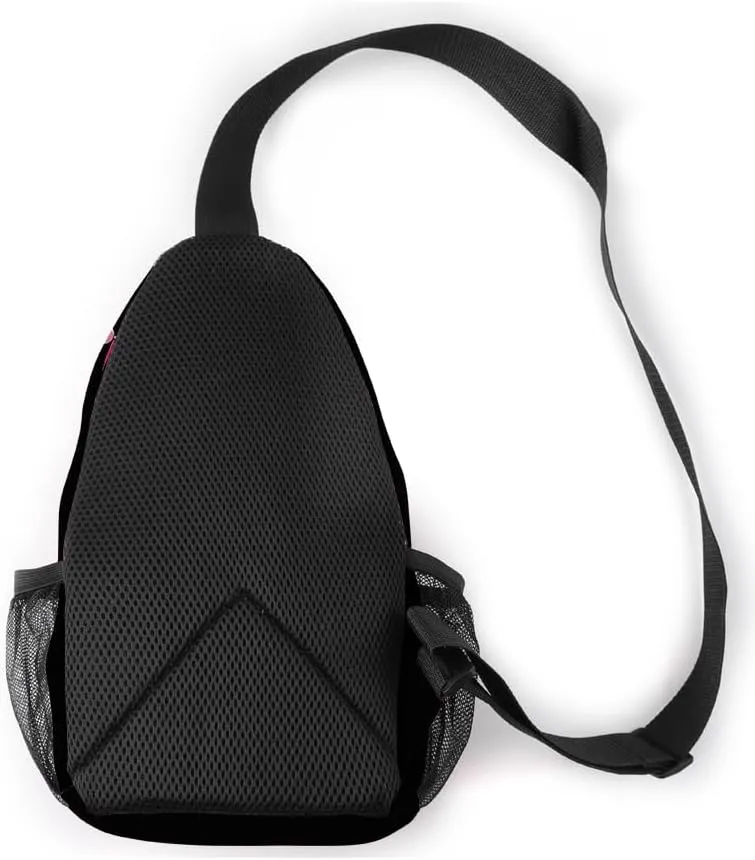 The Disastrous Life of Saiki K Merch One Size Backpack Anime Three Piece Travel Backpack (Black-Chest bag)