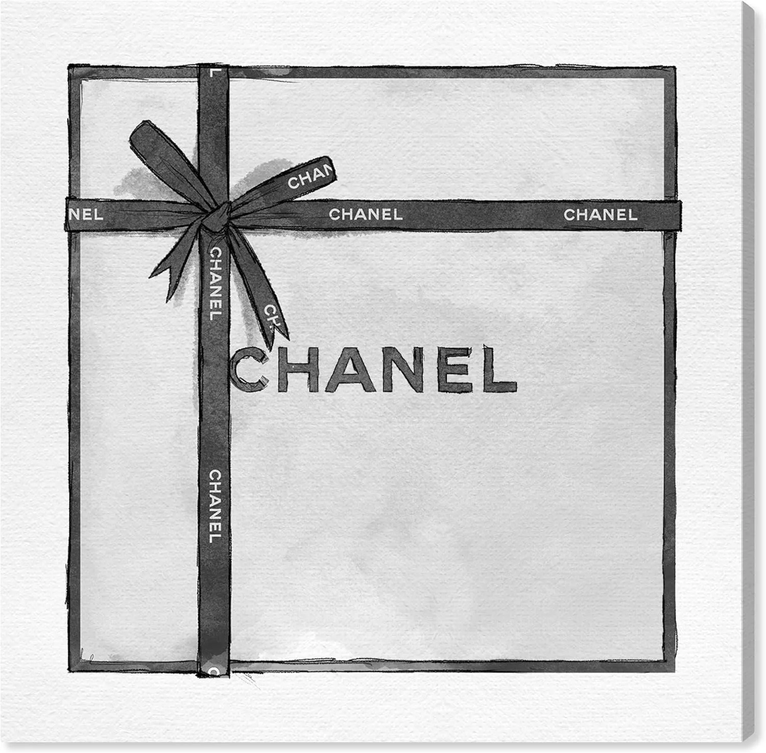 The Oliver Gal Artist Co. Fashion and Glam Framed Wall Art Canvas Prints Home Décor, 24 in x 24 in, So Giftable