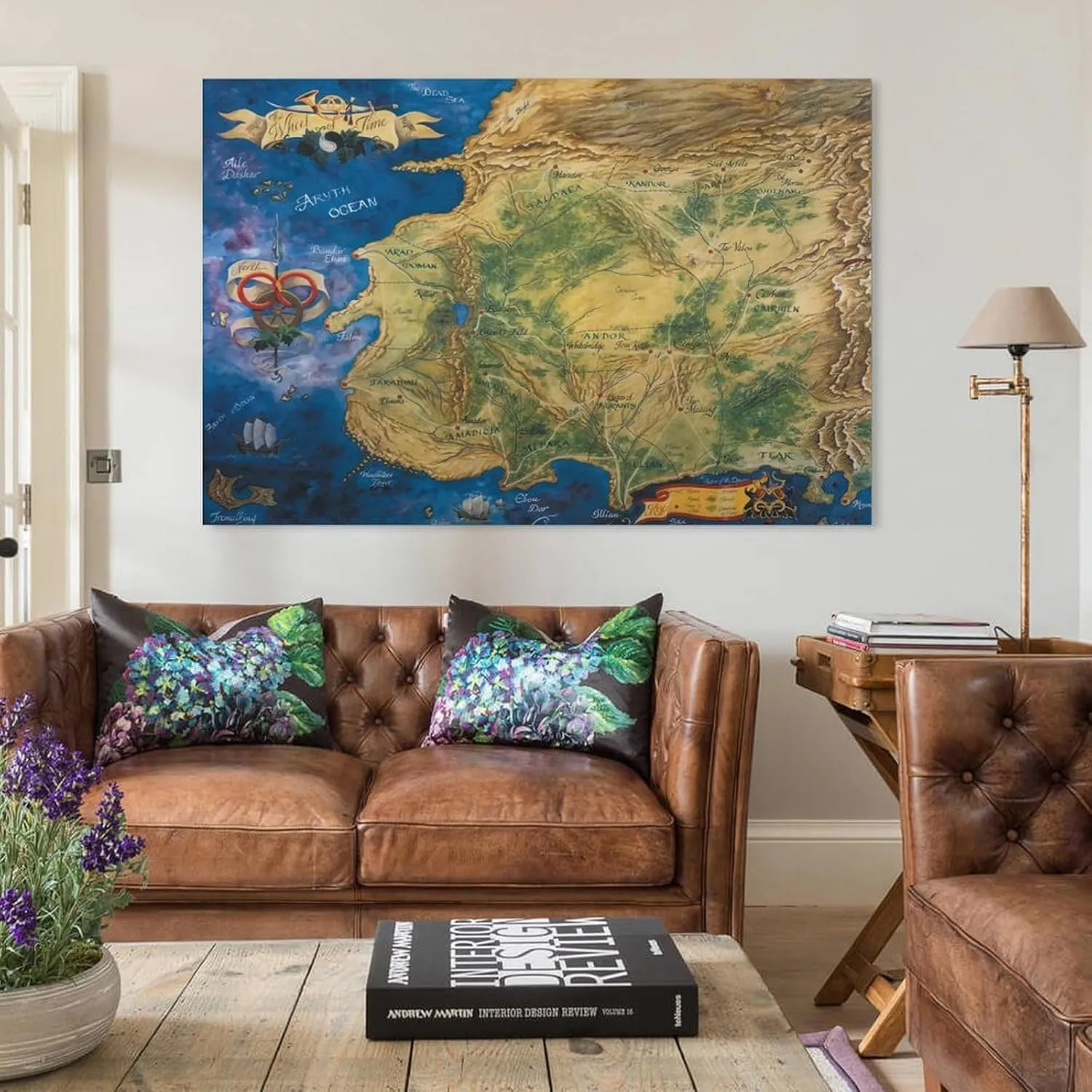 The Wheel of Time From A Geological Perspective Canvas Art Poster And Wall Art Picture Print Modern Family Bedroom Decor Posters 20x30inch(50x75cm)