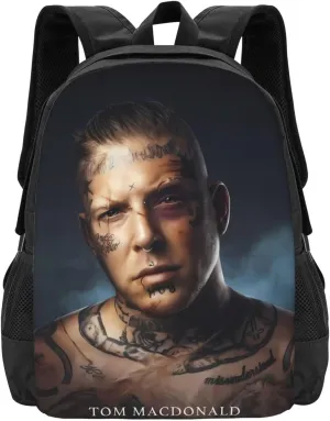 Tom Music Macdonald Backpack Laptop Bag Durable Large Capacity Fashion backpack Travel Bag