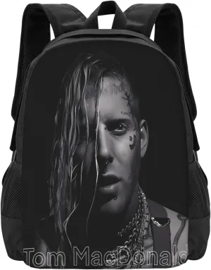 Tom Music Macdonald Backpack Laptop Bag Durable Large Capacity Fashion backpack Travel Bag