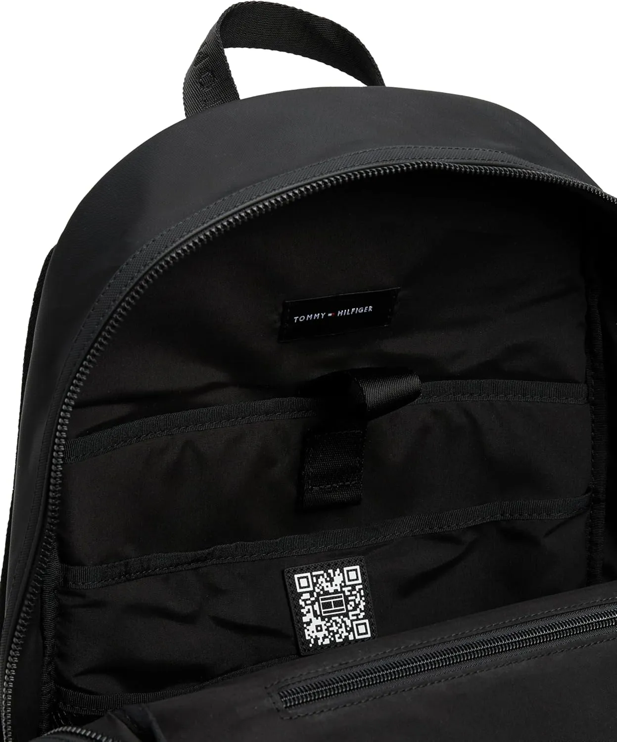 Tommy Hilfiger Mens Repreve Backpack, Black