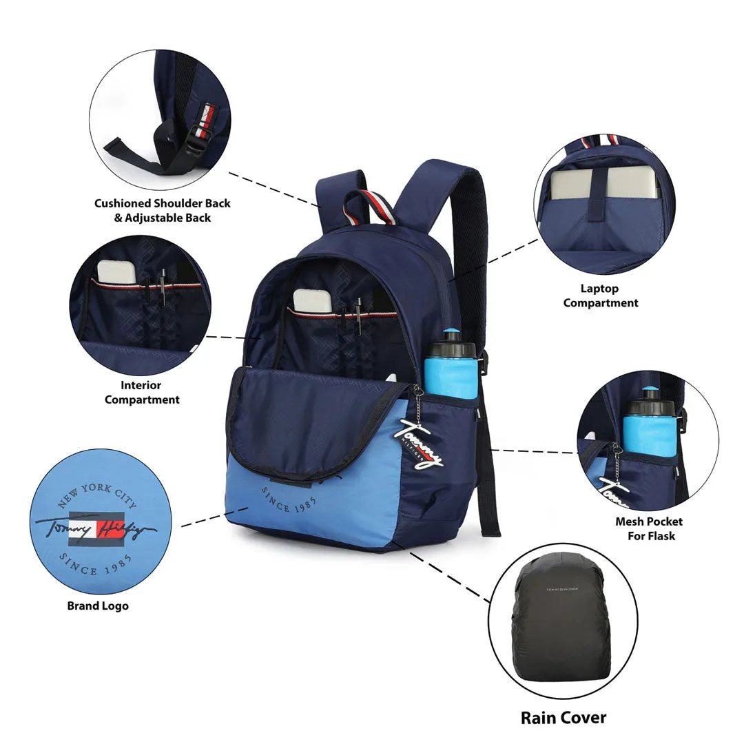 Tommy Hilfiger Milo Unisex Water-Resistant Laptop Backpack