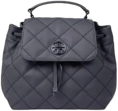 Tory Burch Women's Willa Matte Backpack (Black)