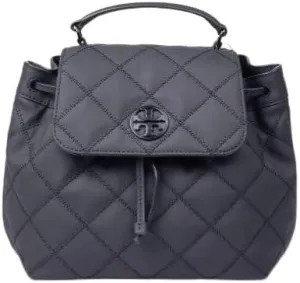 Tory Burch Women's Willa Matte Backpack (Black)