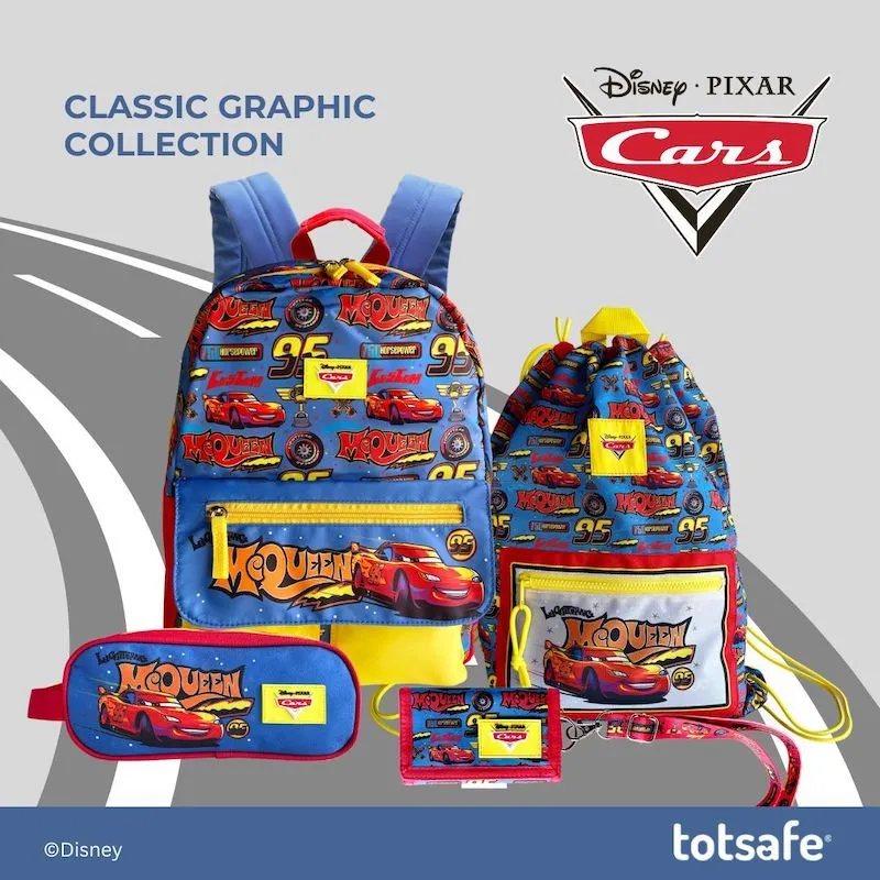 Totsafe Disney Classic Graphic Collection - Cars - Backpack