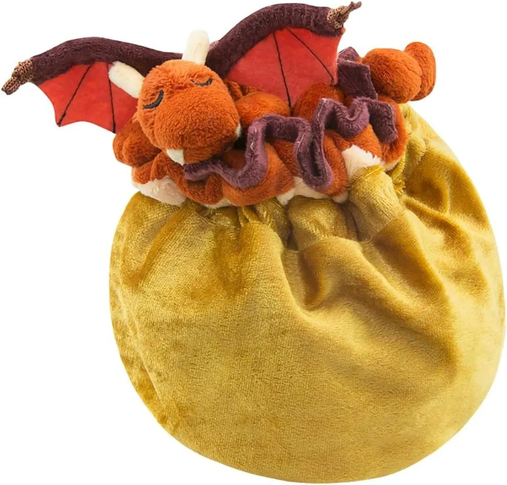 Toynk Dungeons & Dragons Dragon’s Hoard Plush Dice Bag