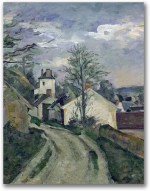 Trademark Art The House of Doctor Gachet Canvas Art by Paul Cezanne, 18 by 24-Inch