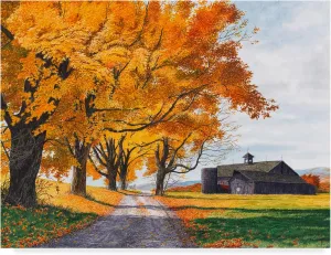 Trademark Fine Art, 18x24-Inch Golden Maples by Michael Davidoff