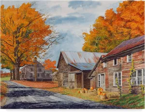 Trademark Fine Art, 18x24-Inch October Country Drive by Michael Davidoff