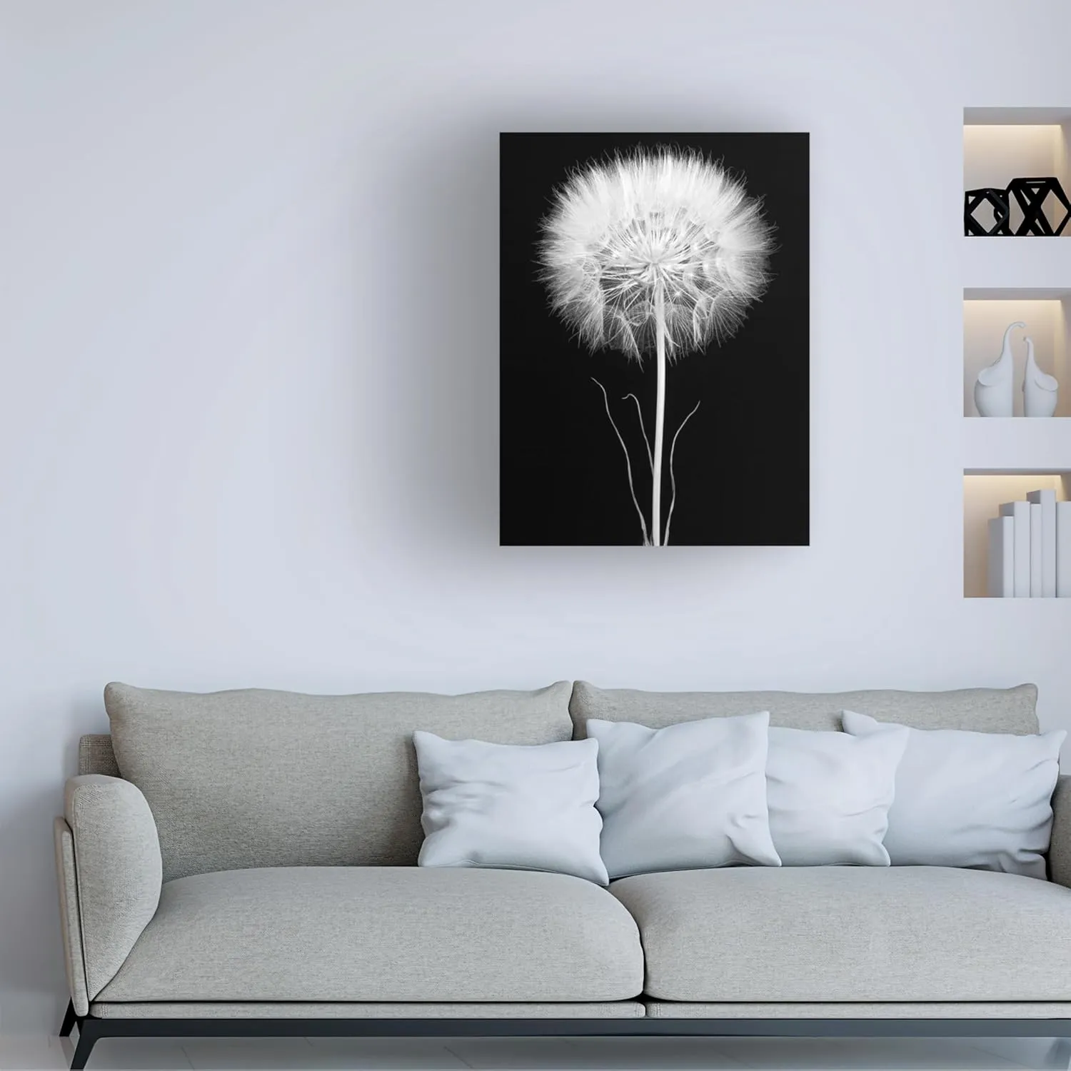 Trademark Fine Art Canvas Wall Art - Berry Rosenthal 'Salsify' Wall Art for Living Room, Bedroom, or Office Décor