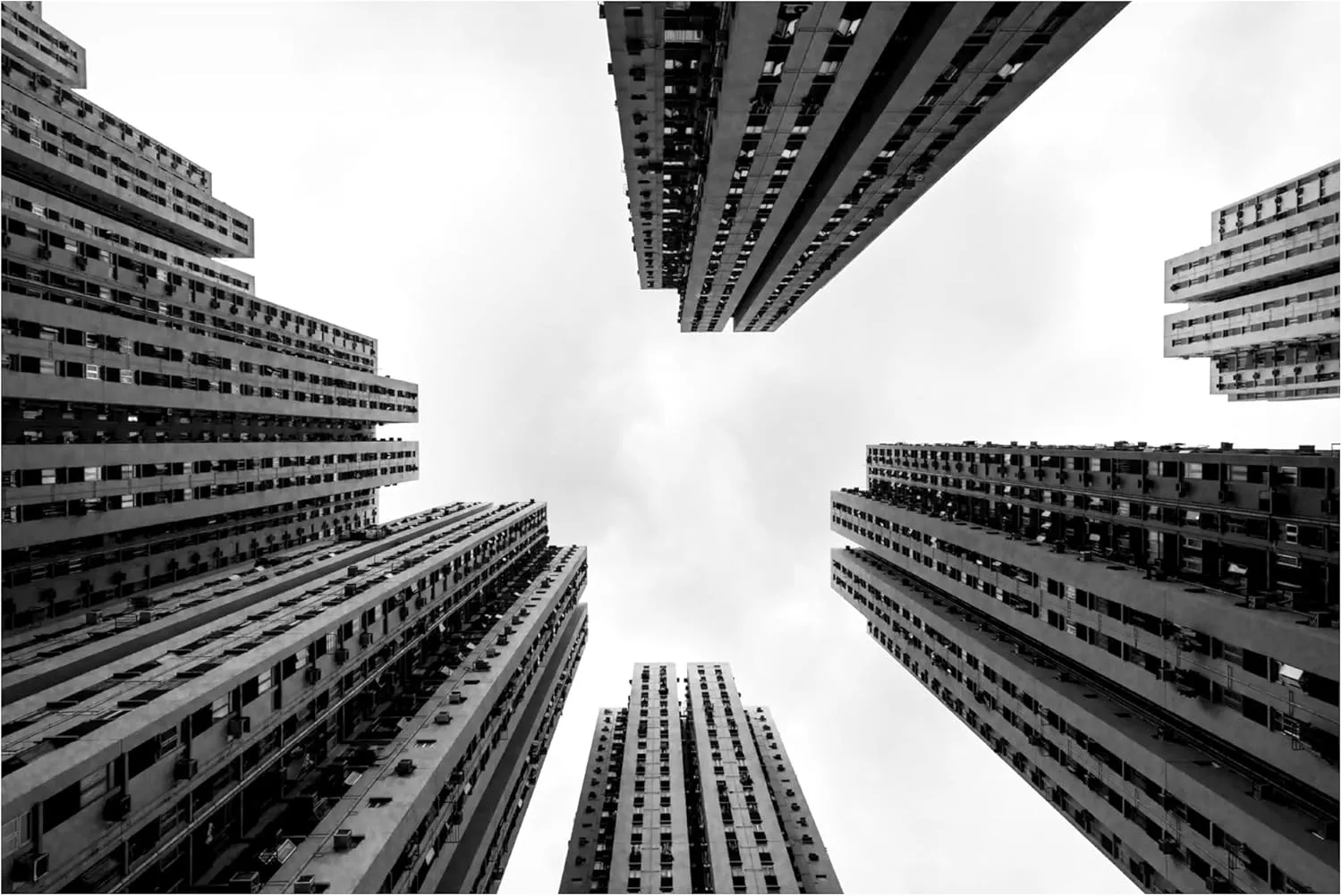 Trademark Fine Art Canvas Wall Art - Sasaki Makoto 'urban elements' Wall Art for Living Room, Bedroom, or Office Décor
