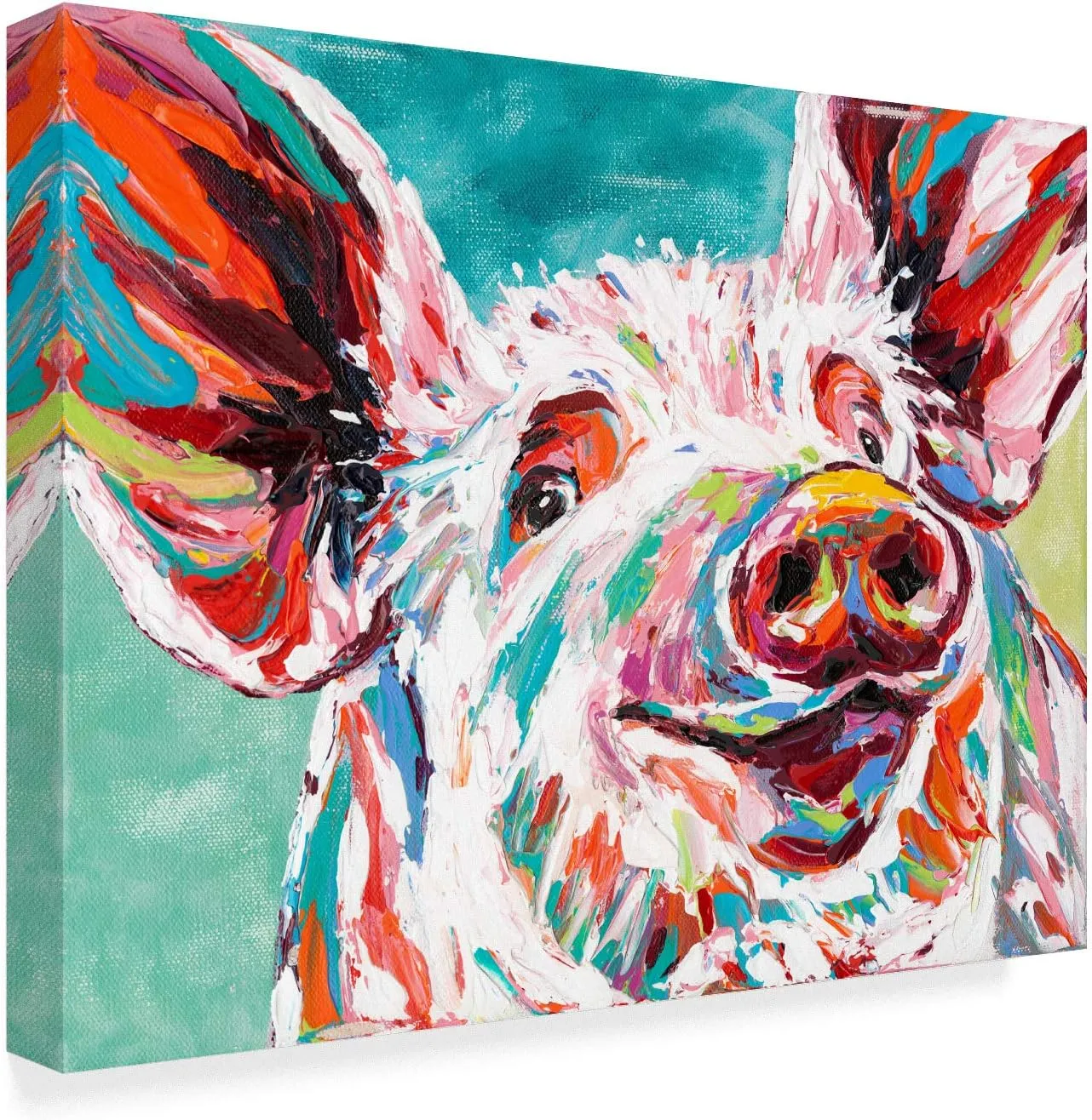 Trademark Fine Art Piggy I by Carolee Vitaletti, 35x47