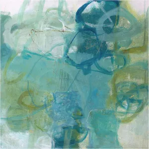 Trademark Fine Art 'Written On The Breeze' Canvas Art by Carole Leslie