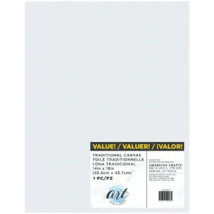Traditional Canvas, 14" x 18" - Art Supply Basics - American Crafts