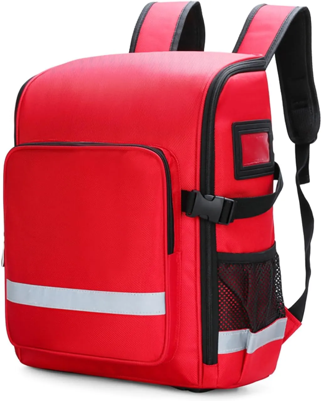Trauma Backpack Empty,Emergency Medical Backpack,EMS EMT First Responder Bag,Trauma Bag for Camping,Hiking,Outdoor Travel (Red)