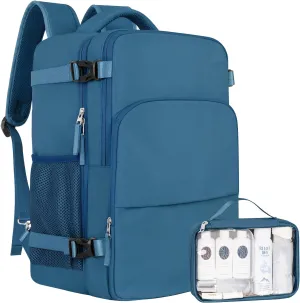 Travel Backpack, Flight Approved Backpack, College Backpack Bag, Casual Daypack, Hiking Backpack, Waterproof Carry On Business Backpack, Fit 16 Inch Laptop