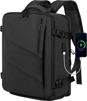Travel Backpack for Women Men, Carry on Backpack, 18×14×8 Inches Airlines Personal Item Casual Daypacks (Dark Gray, Extra Large)