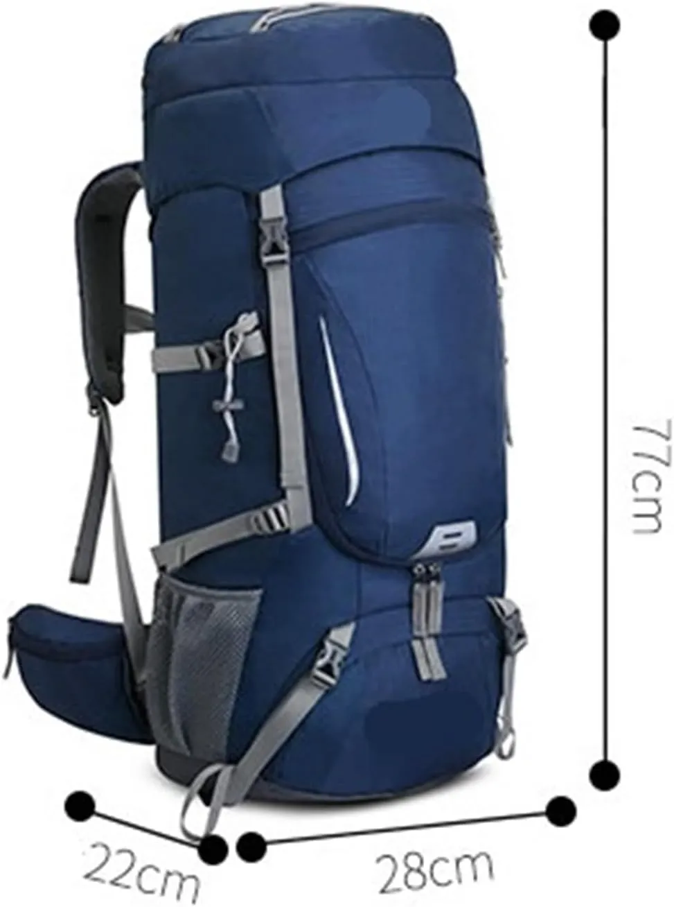 Travel Backpack Rucksack Mountaineering Hiking Backpack Mountaineering Hiking Bag Sports Backpack Hiking Backpack Camping Bag(2)