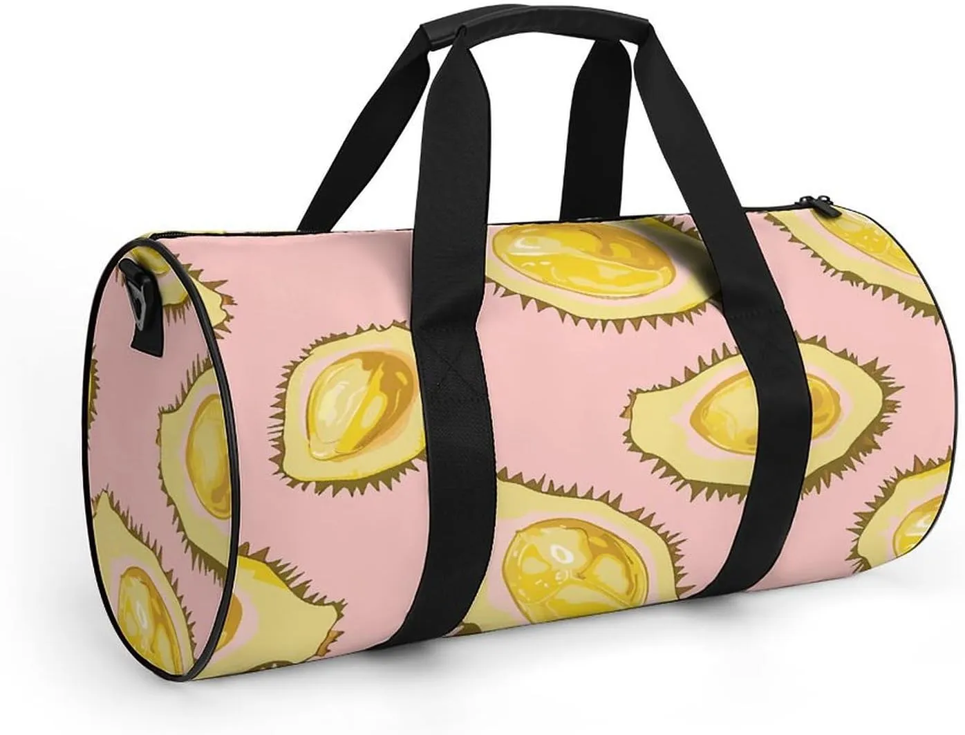 Travel Duffel Bag for Men And Women,Durian Cartoon Pattern Waterproof Sports Fitness Bag Portable Travel Duffel Bag