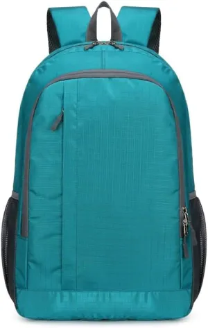Travel - Hiking - mountaineering backpack, foldable waterproof outdoor leisure backpack, blue (blue)