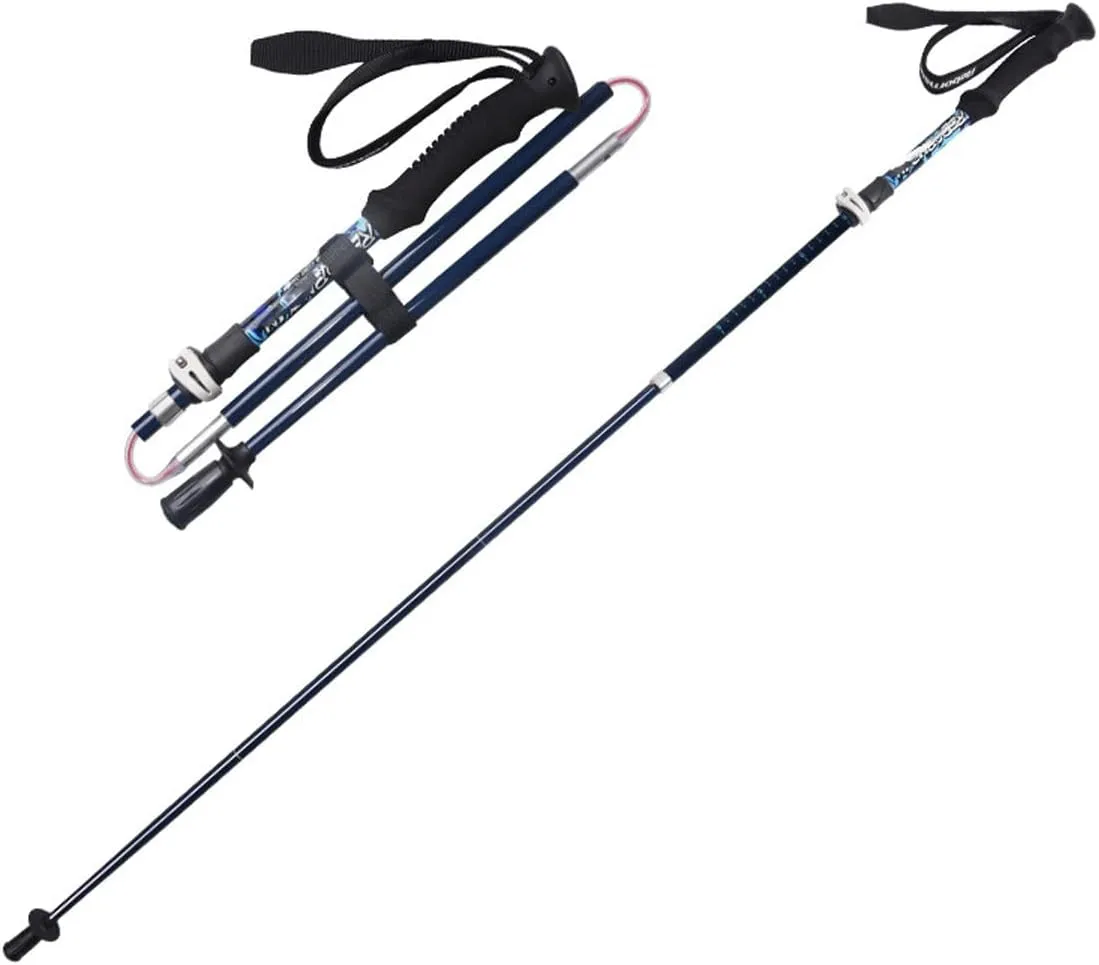 Trekking Poles Collapsible Hiking Sticks for Seniors and Women - Durable Lightweight Balance Walking Sticks for Backpacking and Outdoor Adventures