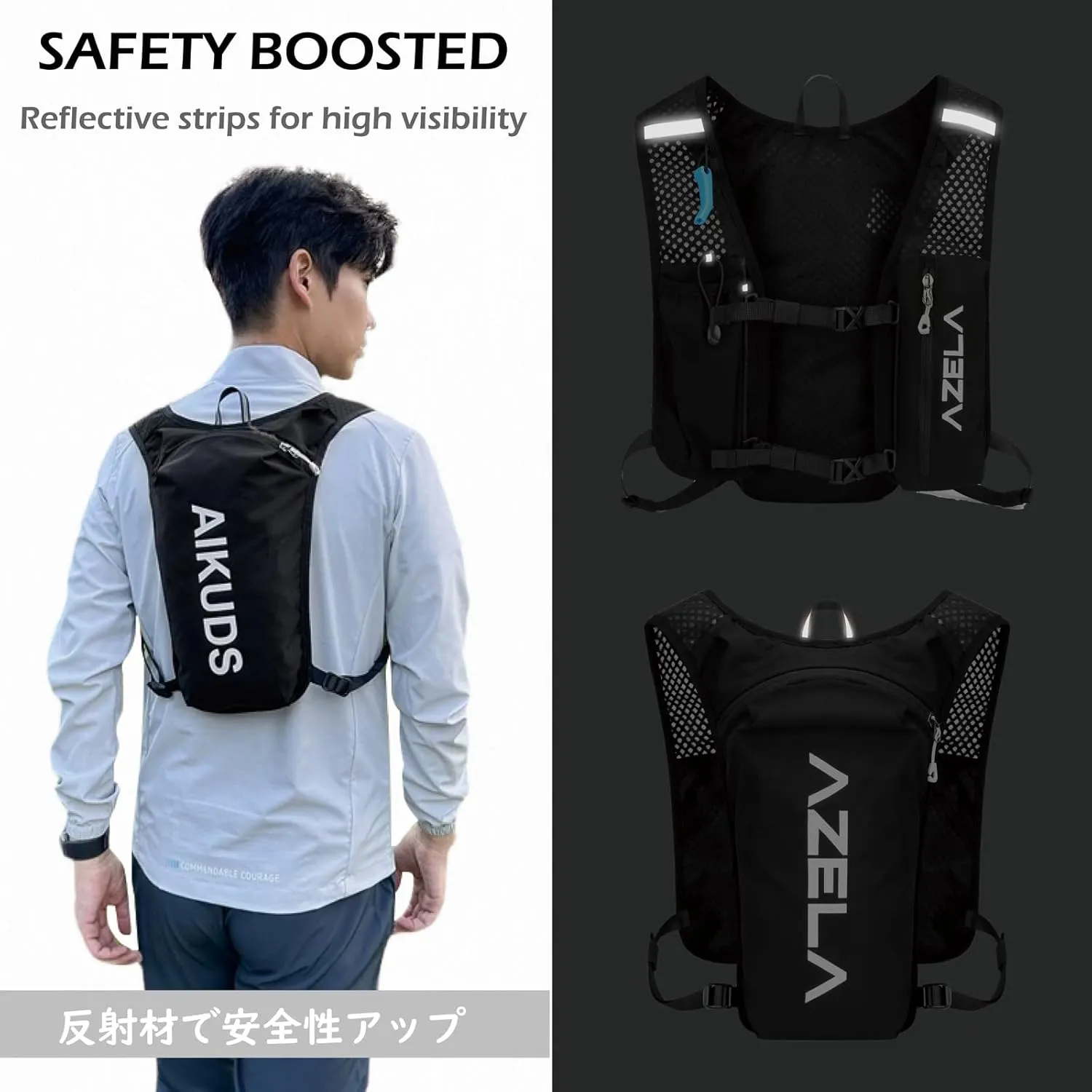 TRIWONDER Running Hydration Vest 5L 7L Lightweight Hydration Pack Backpack Hydro Daypack for Trail Marathoner Running Race Cycling Daypack