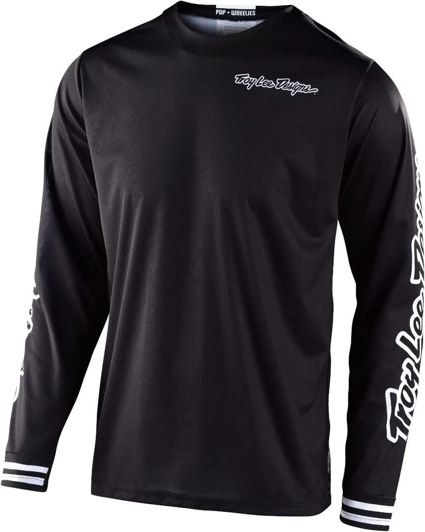 Troy Lee Designs 2023 GP Jersey - Mono (Medium) (Black)