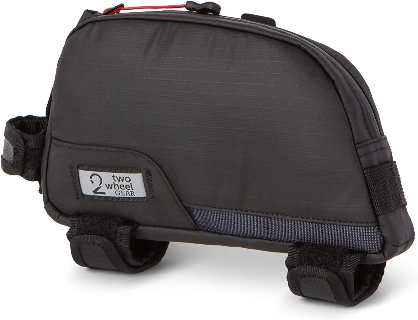 Two Wheel Gear - Commute Top Tube Frame Bag (1 L) - Water Resistant Gas Tank Style Bike Bag with Waterproof Zippers, Perfect for Mountain Biking, Commuting, and Touring