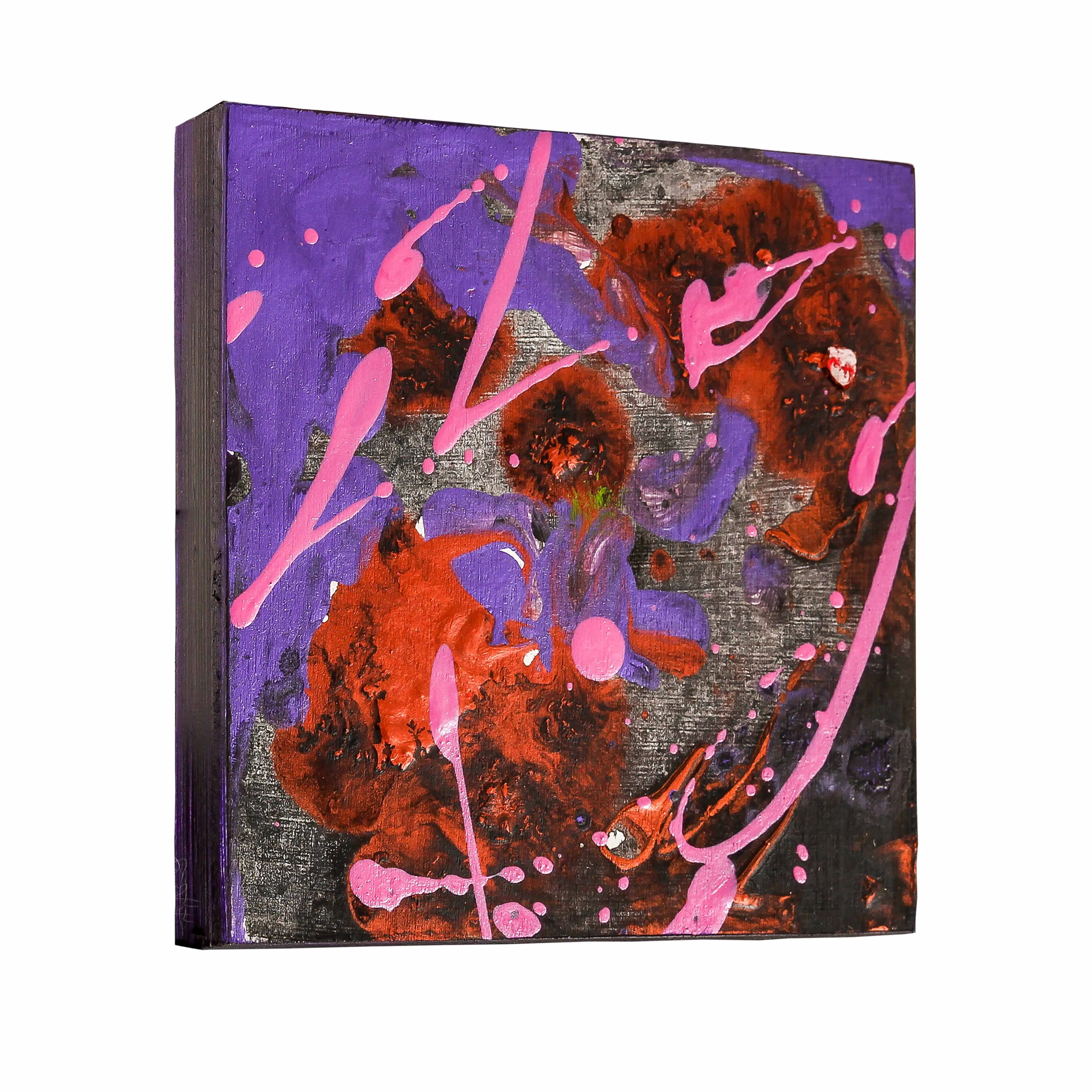 Unfinished Cradled Wood Panels for Painting, 5 Pack of 6x6 inch - Studio Birch Wooden Canvas Boards 3/4" Deep - Mixed-Media Craft, Acrylic, Oil, Encaustic, Paint Pouring Panel Board