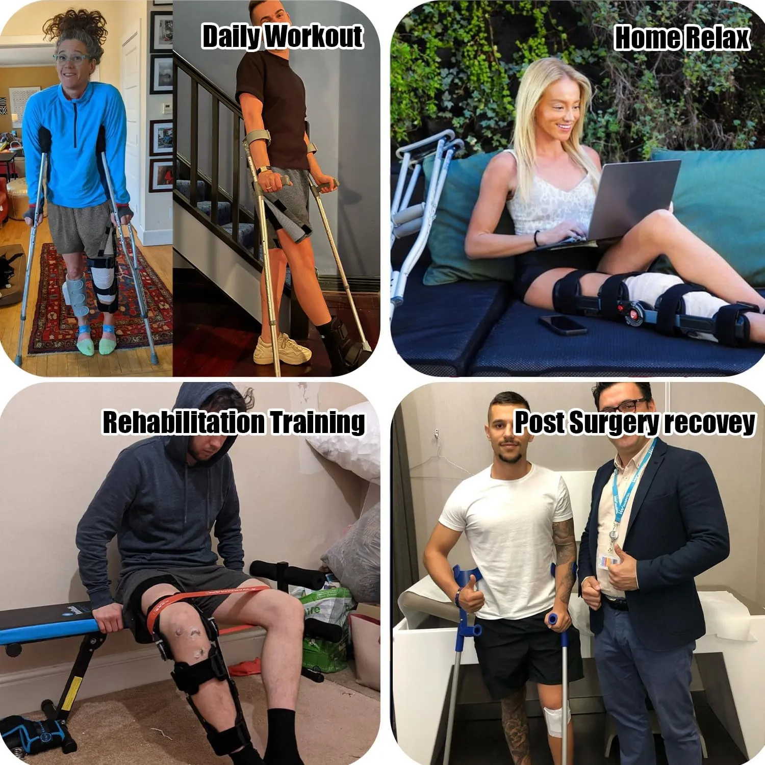 Unisex Hip Knee Surgery Recovery Shorts Men Tear Away Short Pant Breakaway Velcro Snap Shorts Adaptive Clothing Women