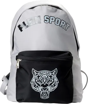 Unisex Logo Print Gray ZAINO EASTPAK Backpack Bag