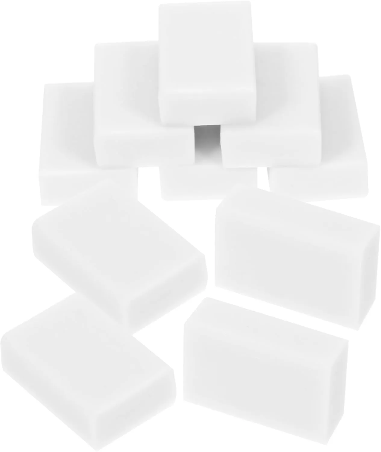 Uonlytech 4sets 30pcs Sketching Erasers for Artists Pencil Erasers for Drawing Calligraphy and Writing Minimal Residue Convenient for Classroom and Projects 30pcs*4