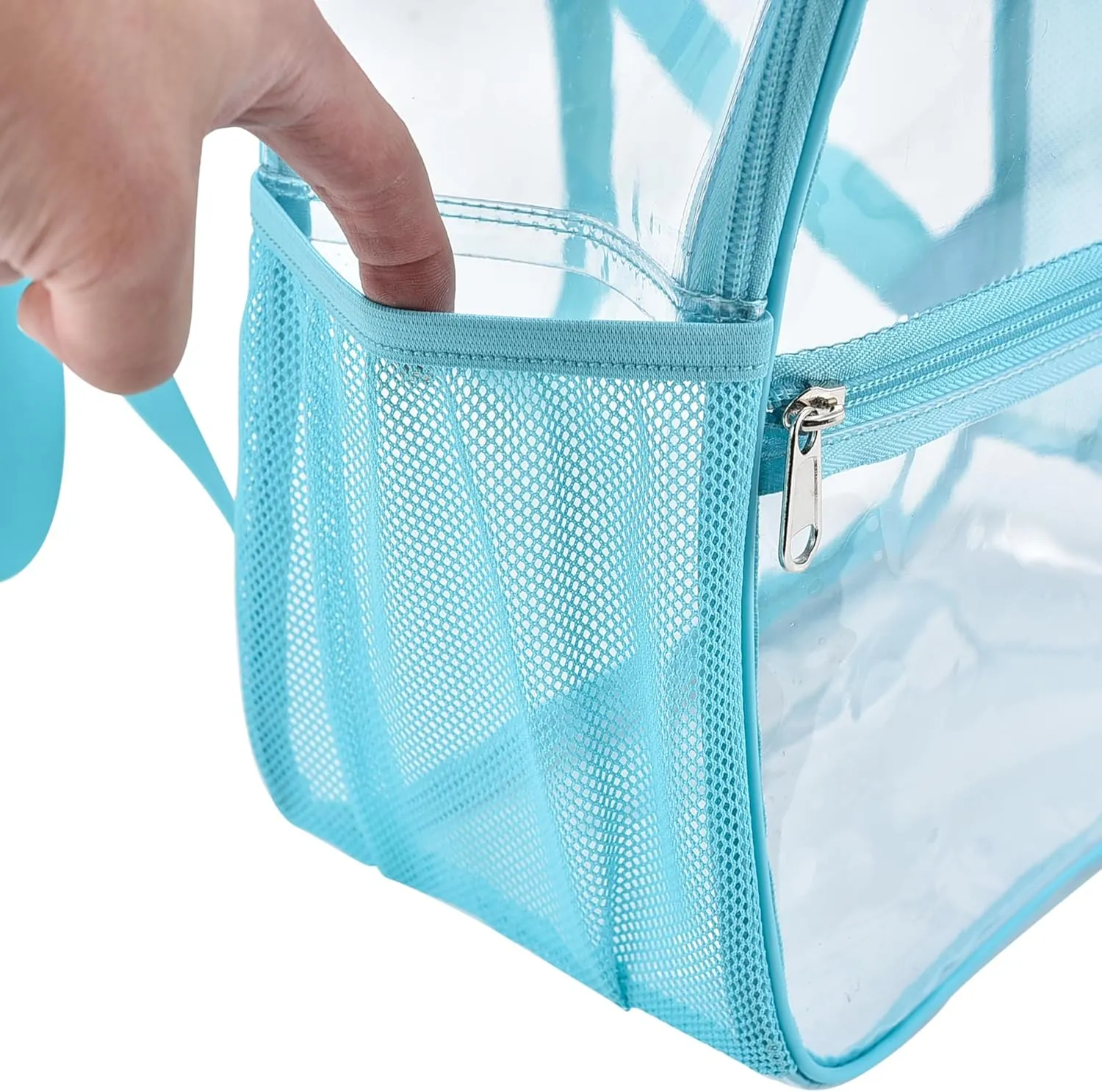 USPECLARE Clear Backpack for Stadium Approved 12×6×12, Water proof Clear Bag for Stadium Events and Concert Work Sport Event