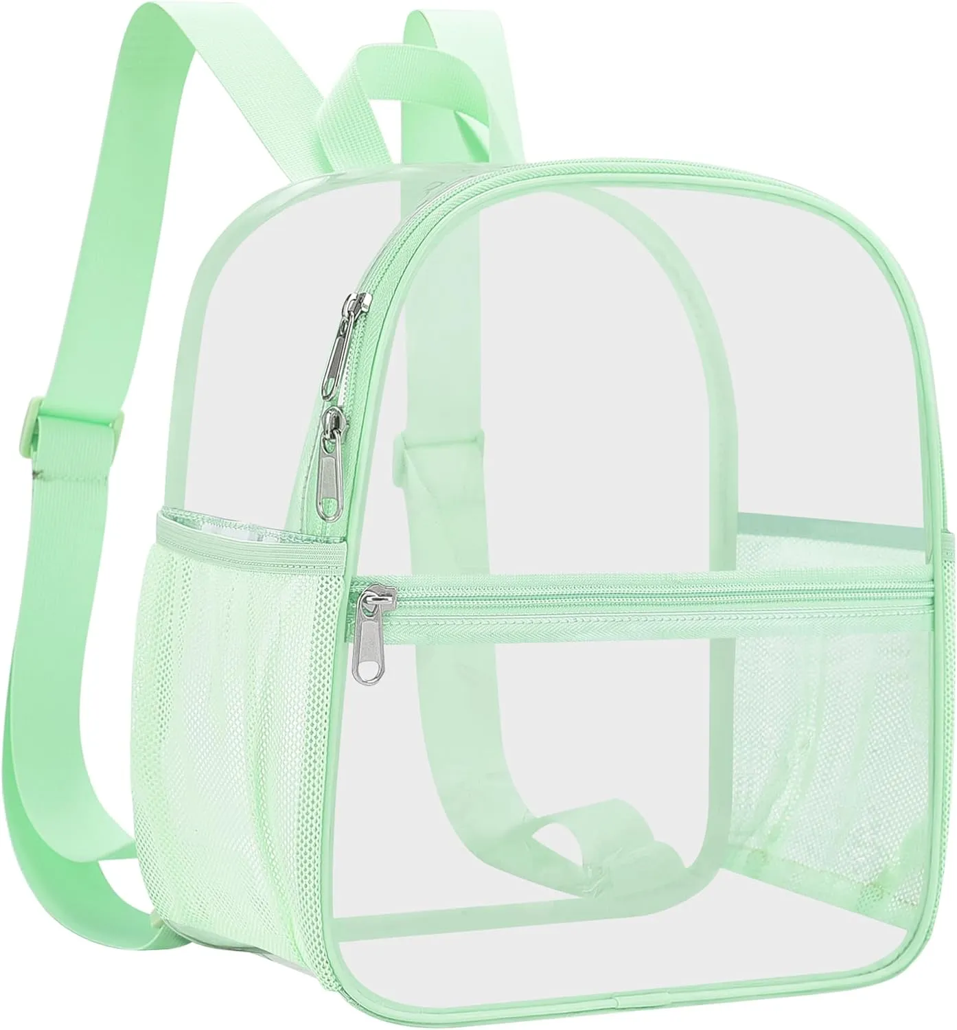 USPECLARE Clear Backpack Stadium Approved 12X11x6, Waterproof Clear Bag Stadium Backpack for Concert Work Sport Event