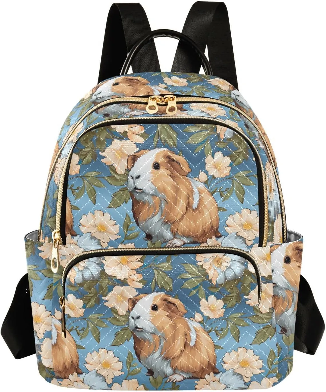 Ute Guinea Pig Animal Daisy Backpack for Women Fashion Shoulder Bags Small Casual Daypack Travel Bag S 202a5238c