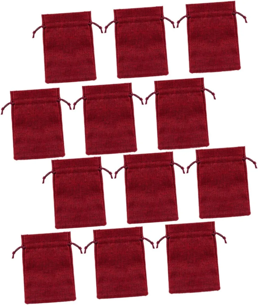 UTHCLO 24Pcs Drawstring present Bags Party Favor Pouches for Weddings Anniversaries and Holidays Elegant Candy Packaging for Chocolates and Treats