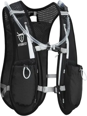 UTOBEST 10L Hydration Vest with 2L Water Bladder and 5L Running Vest with 1.5L Bladder