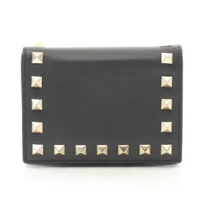 Valentino Garavani Rockstud Leather Wallet