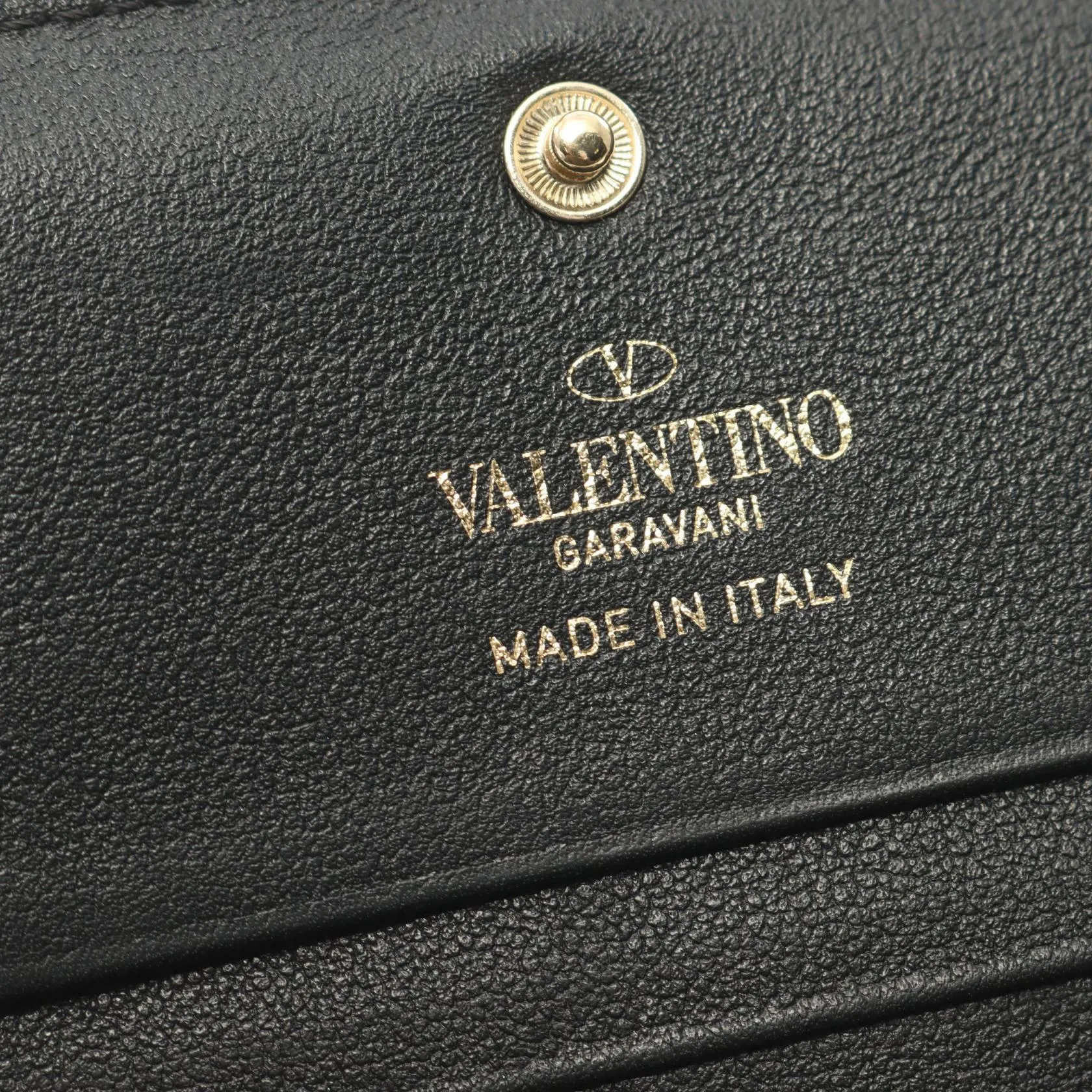 Valentino Garavani Rockstud Leather Wallet
